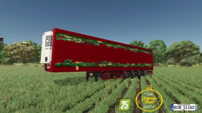 Merry Christmas Happy New Year Semi Trailer v1.0.0.0