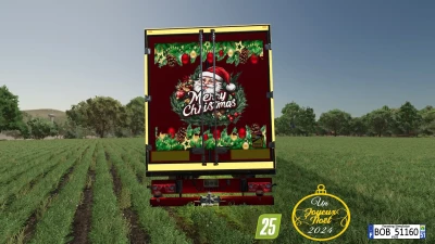 Merry Christmas Happy New Year Semi Trailer v1.0.0.0