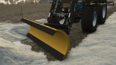 Snow Plow for Front Loader v1.0.0.0