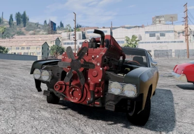 14L SEMI TRUCK ENGINE FOR BARSTOW v1.0