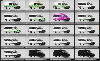 2020 MERCEDES-BENZ SPRINTER 50+ Config v1.0