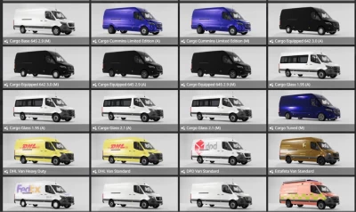 2020 MERCEDES-BENZ SPRINTER 50+ Config v1.0