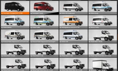 2020 MERCEDES-BENZ SPRINTER 50+ Config v1.0