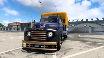 [ATS] Ford F6 1941 Old Truck + Interior v1.4 (1.49.x)