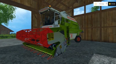 CLAAS DOMINATOR 88S NEW WHITE GREEN V1.1