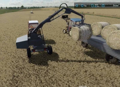 Cyclops bucket for loading bales v1.0.0.0