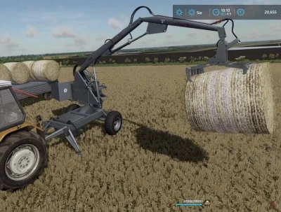 Cyclops bucket for loading bales v1.0.0.0
