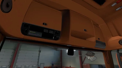 DAF XF Euro 6 Brown Black Interior v1.0