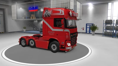 DAF XF106 480 WEEDA TRANSPORT v13.1