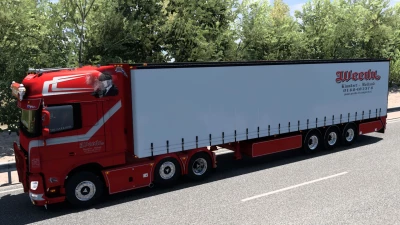 DAF XF106 480 WEEDA TRANSPORT v13.1