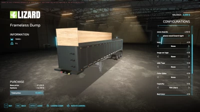 East Frameless End Dump v2.0.0.0