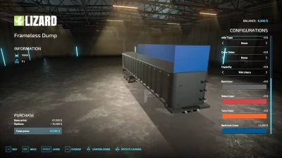 East Frameless End Dump v2.0.0.0