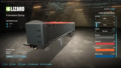 East Frameless End Dump v2.0.0.0