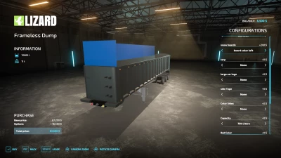 East Frameless End Dump v2.0.0.0