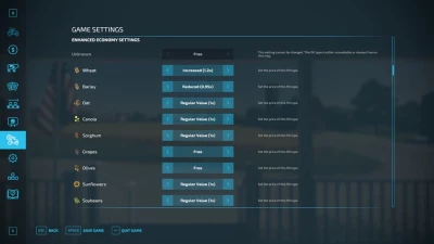 Enhanced Economy Settings v1.1.1.0