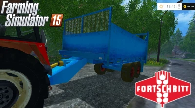 FORTSCHRITT T088 STARY ZŁOM NIEBIESKI v2.0