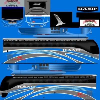 Hino Ak1J Capsul Body Bus Mod with Bd Skin 1.27 & 1.28