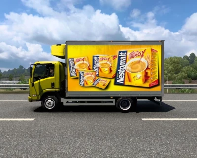 Isuzu NPR Reefer Traffic v1.0