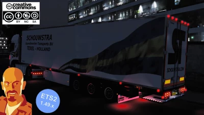 KRONE COOL LINER SCHOUWSTRA ETS2 1.49.x