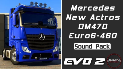 MB New Actros 460 OM470 Sound (EVO 2) v1.0 1.49
