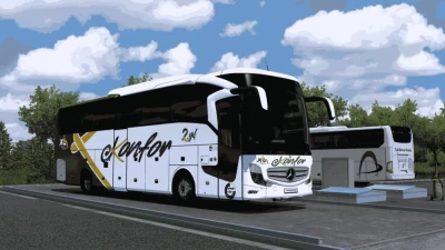 Mercedes Benz Travego 15 SHD Euro 6 Konfor Turizm Kurumsal Skin v3.0