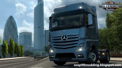 Mercedes New Actros 2014 by soap98 v1.2.2 ATS 1.49