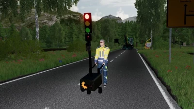 Mobile construction site traffic lights v1.1.0.0