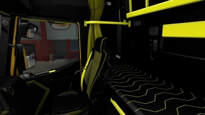Renault T Black & Yellow Interior v1.0