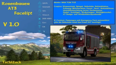 Rosenbauer AT3 Facelift MAN TGM TG3 v1.0.0.0