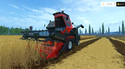 ROSTSELMASH NIVA SK 5 M1 B TUNING NEW RED BLACK V1.0.0.0