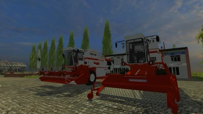 ROSTSELMASH SK 10 ROTOR NEW BLACK WHITE V1.0