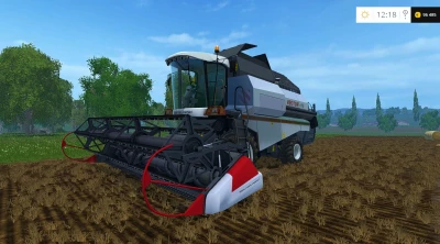 ROSTSELMASH VECTOR 410 NEW BLACK RED V1.0