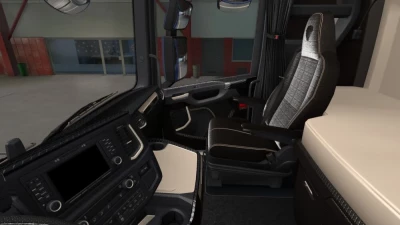 Scania 2016 S & R Black Lux Interior v1.0