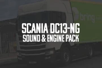 Scania DC13-NG Sound & Engine Pack 1.49