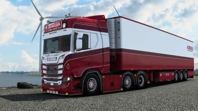 Scania R530 + Chereau H.Teunissen v1.0