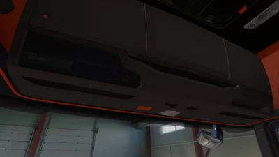 Scania S & R Black Orange Interior v1.0