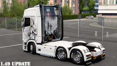 Scania Woman Skin 03 1.49 UPDATE v1.0