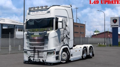 Scania Woman Skin 03 1.49 UPDATE v1.0