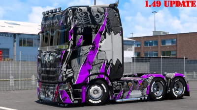Scania Woman Skin 03 UPDATE 1.49