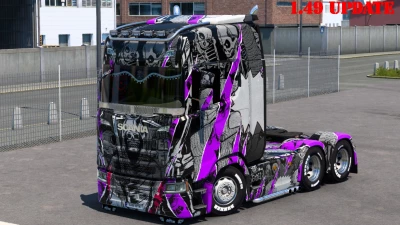 Scania Woman Skin 03 UPDATE 1.49