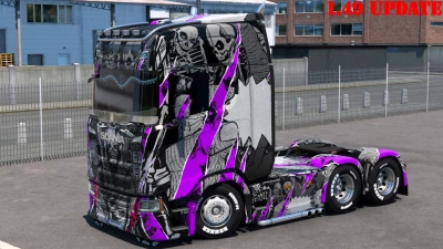 Scania Woman Skin 03 UPDATE 1.49
