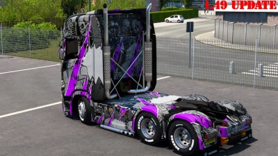 Scania Woman Skin 03 UPDATE 1.49