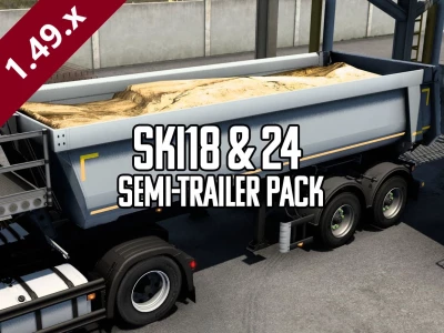 SKI18 & 24 Tipper Semi-Trailer v1.0 1.49