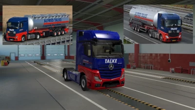 Alfred Talke Skin for Mercedes Benz New Actros v1.0