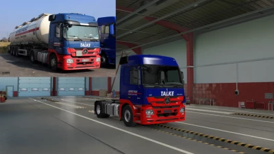Alfred Talke Skin for Schumi’s Mercedes Benz Actros MP3 1.49