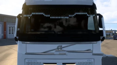 Animated curtains for Volvo FH16 2012 v1.0
