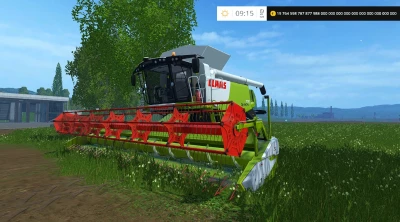 CLAAS LEXION 770 NEW GREEN WHITE GERMAN v1.3