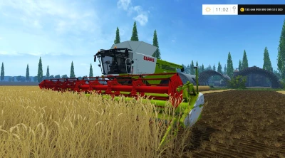 CLAAS LEXION 780 TT NOWY SUPER ZIELONY BIAŁY V1.0