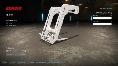 Class Front Loader  F140 v1.0.0.0