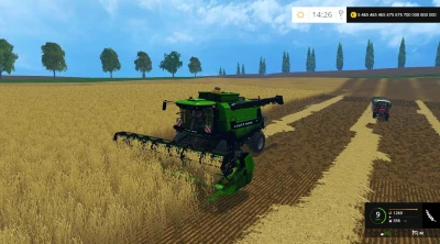 DEUTZ FAHR 7545 RTS GERMAN NEW GREEN V1.0